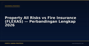 Property All Risks vs Fire Insurance (FLEXAS) — Perbandingan Lengkap 2026 - Asuransi Properti | Fortis Garda Proteksi