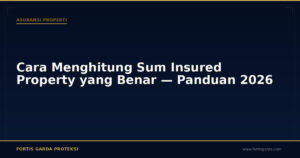 Cara Menghitung Sum Insured Property yang Benar — Panduan 2026 - Asuransi Properti | Fortis Garda Proteksi