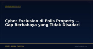 Cyber Exclusion di Polis Property — Gap Berbahaya yang Tidak Disadari - Asuransi Properti | Fortis Garda Proteksi