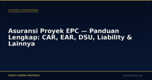 Asuransi Proyek EPC — Panduan Lengkap: CAR, EAR, DSU, Liability & Lainnya - Asuransi Engineering | Fortis Garda Proteksi