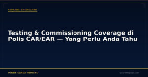 Testing & Commissioning Coverage di Polis CAR/EAR — Yang Perlu Anda Tahu - Asuransi Engineering | Fortis Garda Proteksi