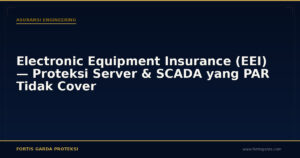 Electronic Equipment Insurance (EEI) — Proteksi Server & SCADA yang PAR Tidak Cover - Asuransi Engineering | Fortis Garda Proteksi