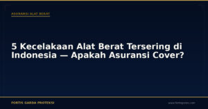 5 Kecelakaan Alat Berat Tersering di Indonesia — Apakah Asuransi Cover? - Asuransi Alat Berat | Fortis Garda Proteksi