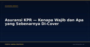 Asuransi KPR — Kenapa Wajib dan Apa yang Sebenarnya Di-Cover - Asuransi Kredit | Fortis Garda Proteksi