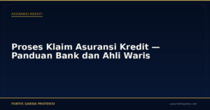 Proses Klaim Asuransi Kredit — Panduan Bank dan Ahli Waris - Asuransi Kredit | Fortis Garda Proteksi