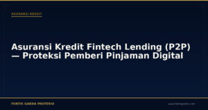 Asuransi Kredit Fintech Lending (P2P) — Proteksi Pemberi Pinjaman Digital - Asuransi Kredit | Fortis Garda Proteksi