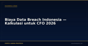 Biaya Data Breach Indonesia — Kalkulasi untuk CFO 2026 - Asuransi Cyber | Fortis Garda Proteksi