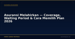 Asuransi Melahirkan — Coverage, Waiting Period & Cara Memilih Plan 2026 - Asuransi Kesehatan | Fortis Garda Proteksi