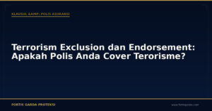 Terrorism Exclusion dan Endorsement: Apakah Polis Anda Cover Terorisme? - Klausul & Polis Asuransi | Fortis Garda Proteksi