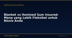 Blanket vs Itemized Sum Insured: Mana yang Lebih Fleksibel untuk Bisnis Anda - Klausul & Polis Asuransi | Fortis Garda Proteksi