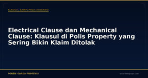 Electrical Clause dan Mechanical Clause: Klausul di Polis Property yang Sering Bikin Klaim Ditolak - Klausul & Polis Asuransi | Fortis Garda Proteksi