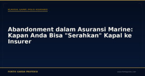 Abandonment dalam Asuransi Marine: Kapan Anda Bisa "Serahkan" Kapal ke Insurer - Klausul & Polis Asuransi | Fortis Garda Proteksi