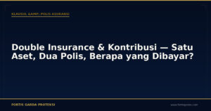 Double Insurance & Kontribusi — Satu Aset, Dua Polis, Berapa yang Dibayar? - Klausul & Polis Asuransi | Fortis Garda Proteksi