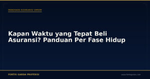 Kapan Waktu yang Tepat Beli Asuransi? Panduan Per Fase Hidup - Panduan Asuransi Umum | Fortis Garda Proteksi